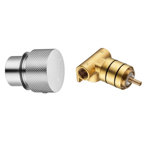 Progressive Mixer Handle with In-wall Part