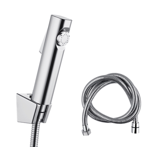 Toilet Bidet Spray Kit Hand Held Shower Head Chrome