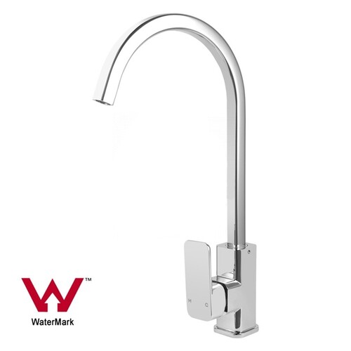 WELS 360?Swivel Gooseneck Kitchen Sink Mixer Tap Bar Faucet Chrome