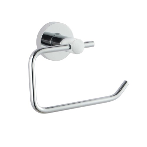 Toilet Paper Roll Holder Tissue Hook Wall Mounted Chrome
