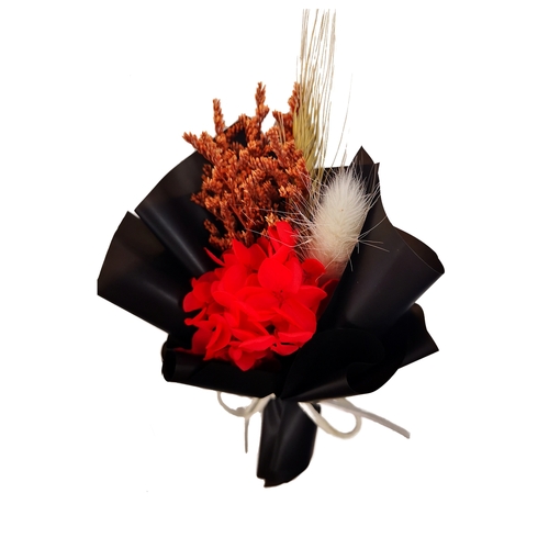 Mini Handmade Dried Flower Bouquet Car Air Vent Clip Fridge Magnet Wedding Brooch Home Decor Event Gift