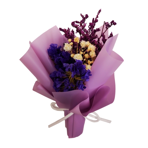 Mini Handmade Dried Flower Bouquet Car Air Vent Clip Fridge Magnet Wedding Brooch Home Decor Event Gift
