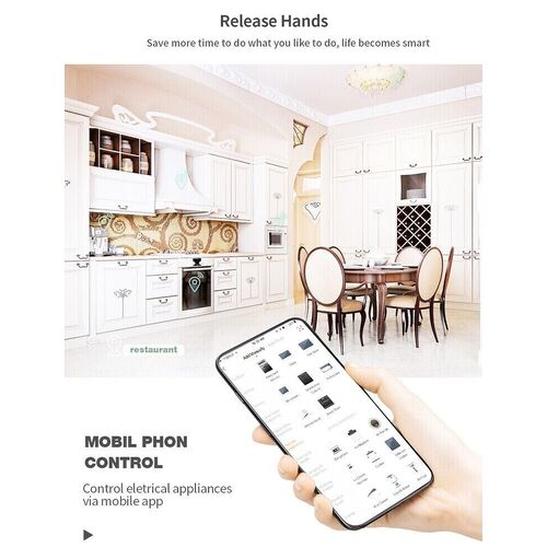 3 X Smart Plug with Energy Monitoring and Voice Control