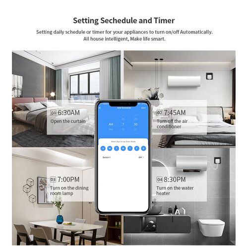 3 X Smart Plug with Energy Monitoring and Voice Control