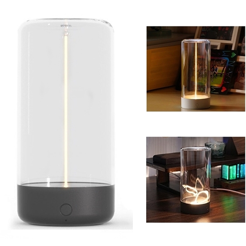 Minimalist Table Lamp Cordless LED Desk Lamp Rechargeable Modern Night Lights with Breathing Effect, Gift for Christmas, Birthdays, Valentine's