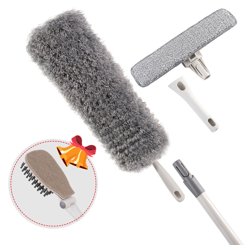 Dolanx Multifunctional Cleaning Set Duster Window Cleaner Tile Brush