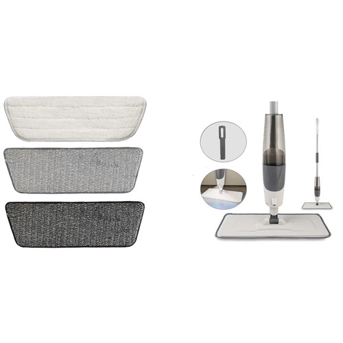 3PCS DOLANX Mop Pads Refills Microfiber Cleaning Pads