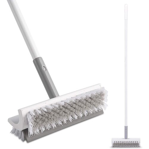 Floor Brush Long Handle Floor Scrubber Brush Double-sided Brush Heads