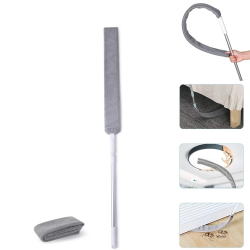 Gap Dust Brush Adjustable Long Handle Mop Bed Bottom Bedside Gap Clean Dusty Duster