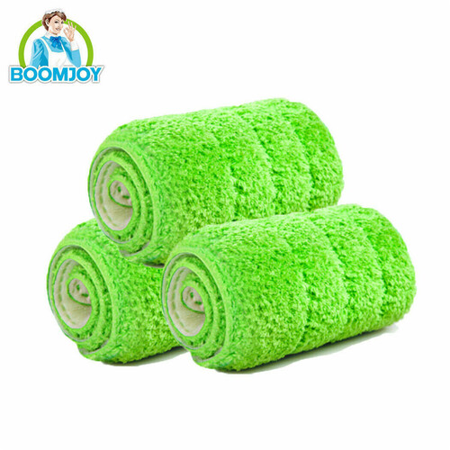 3PCS BOOMJOY F8/P12 Mop Refill Microfiber Cleaning Pads