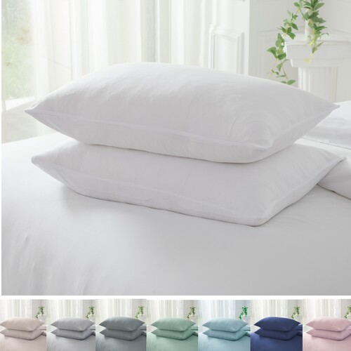 2PC Standard Pillow Case Soft Premium Microfiber Pillowcases