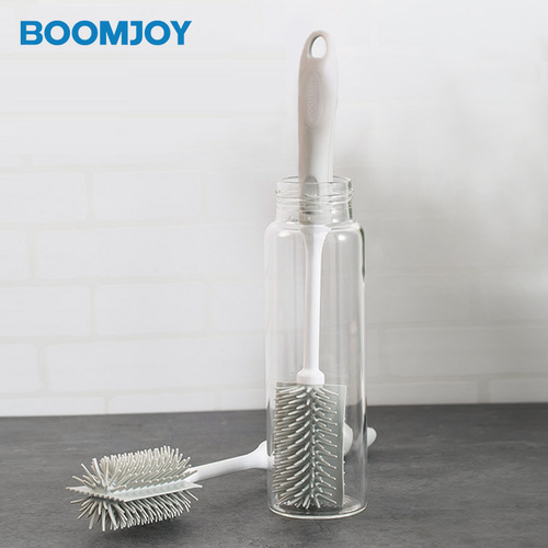 BOOMJOY Kitchen Cleaning Finesse Brush TPR Less Cooking Washing wine glasses cutlery crockery Cleaning Tool