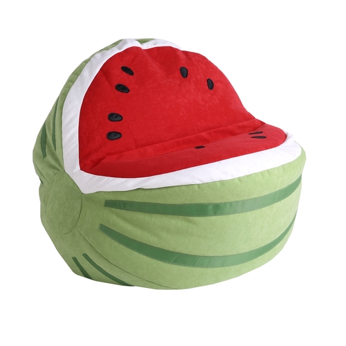 Whimsical Watermelon Bean Bag Cover No Filler Beanbag Lazy Sofa Chair