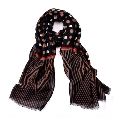 Women Fashion Accessory Elegant/Urban Dots Strpes and Diamonds Everyday Scarf