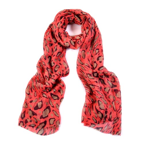 Women Fashion Accessary Street/Trendy Style Classic Leopard Print Scarf