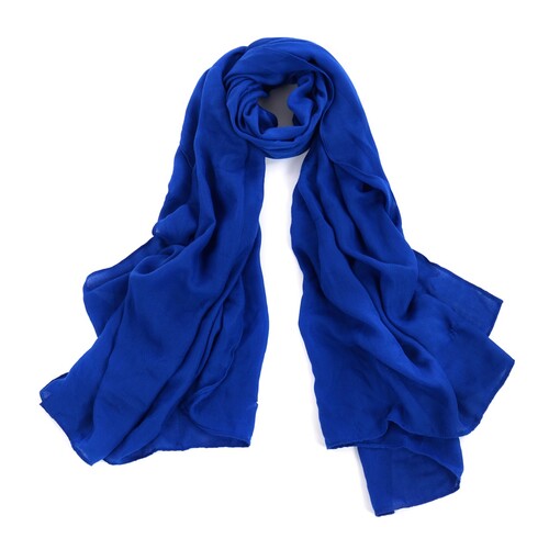 Women Fashion Accessory Scarf Solid Lightweight Shawls Wraps Face Scarf Gift