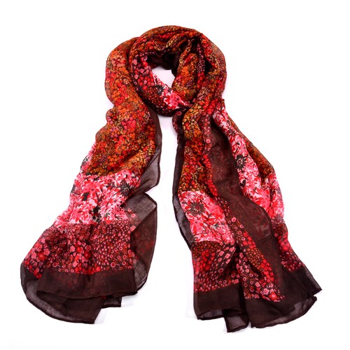 Women Fashion Accessory Bohemia/Vibrant Designer Print Everyday Scarf
