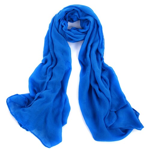 Women Fashion Accessory Scarf Solid Lightweight Shawls Wraps Face Scarf Gift
