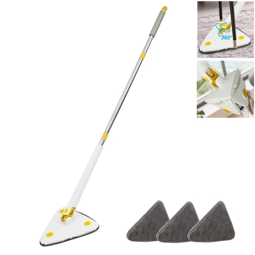 360 Rotatable Adjustable Cleaning Triangle Mop