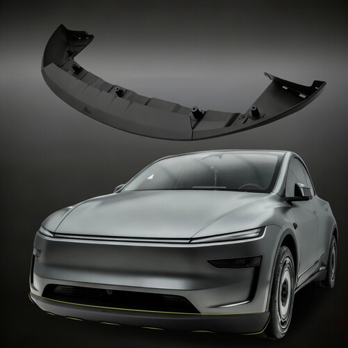 Front Bumper Lip Splitter Spoiler for Tesla Model Y Juniper Model Y L 2025+ ABS