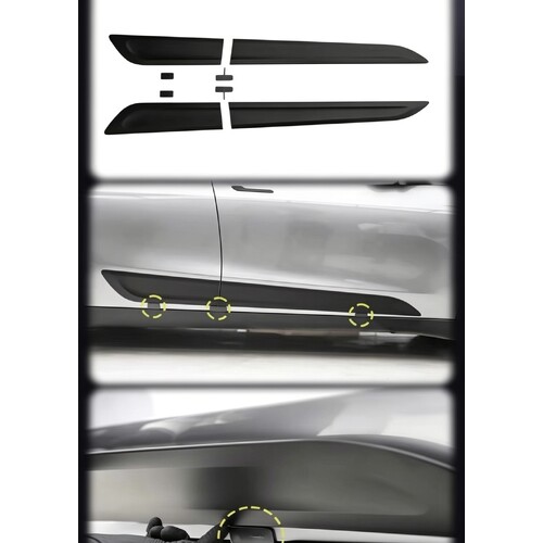Side Door Protection Guard Panels for Tesla Model Y Juniper 2025-2026