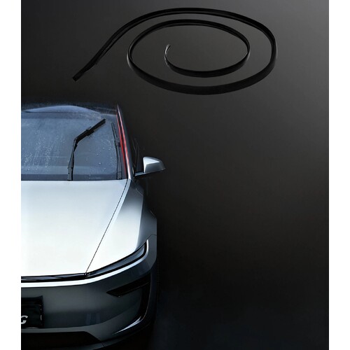 Tesla Model Y Juniper Windshield Washer Splash Guard Rubber Strip LHD