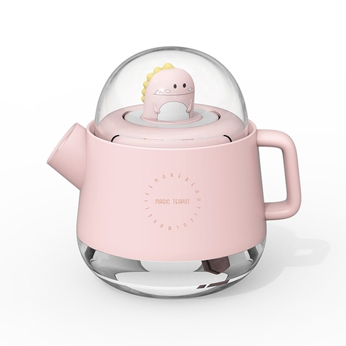 USB Cartoon Teapot Humidifiers With 7 Color Night Light Air Humidifier Home Humidify Mist Maker For Car Home Bedroom Travel Office Diffuser