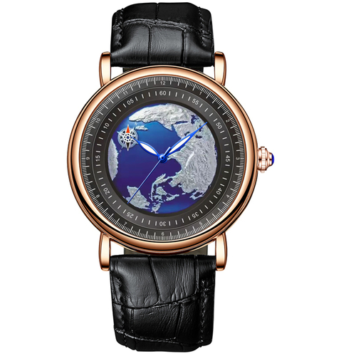 The Wandering Earth Mechanical Watch Luxury Luminous Waterproof Automatic Wristwatch Self Winding Clock