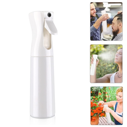 300ml Continuous Spray Bottle Ultra Fine Mist Salon Hair Water Sprayer for Salon Cleaning Plants Watering