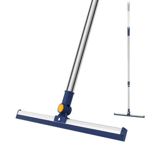 Extensible Floor Squeegee Household Silicone Wiper Magic Broom Mop for Shower Tile,Glass,Window,Pet Hair