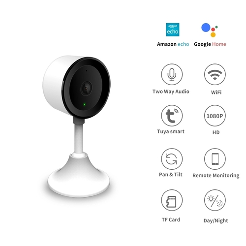 2MP 360° Pan-Tilt WiFi Smart Camera with Motion Detection Audio Exception & Infrared Night Vision